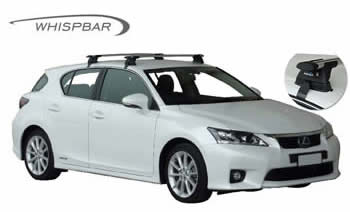 Lexus CT200 Yakima Whispbar Roof racks